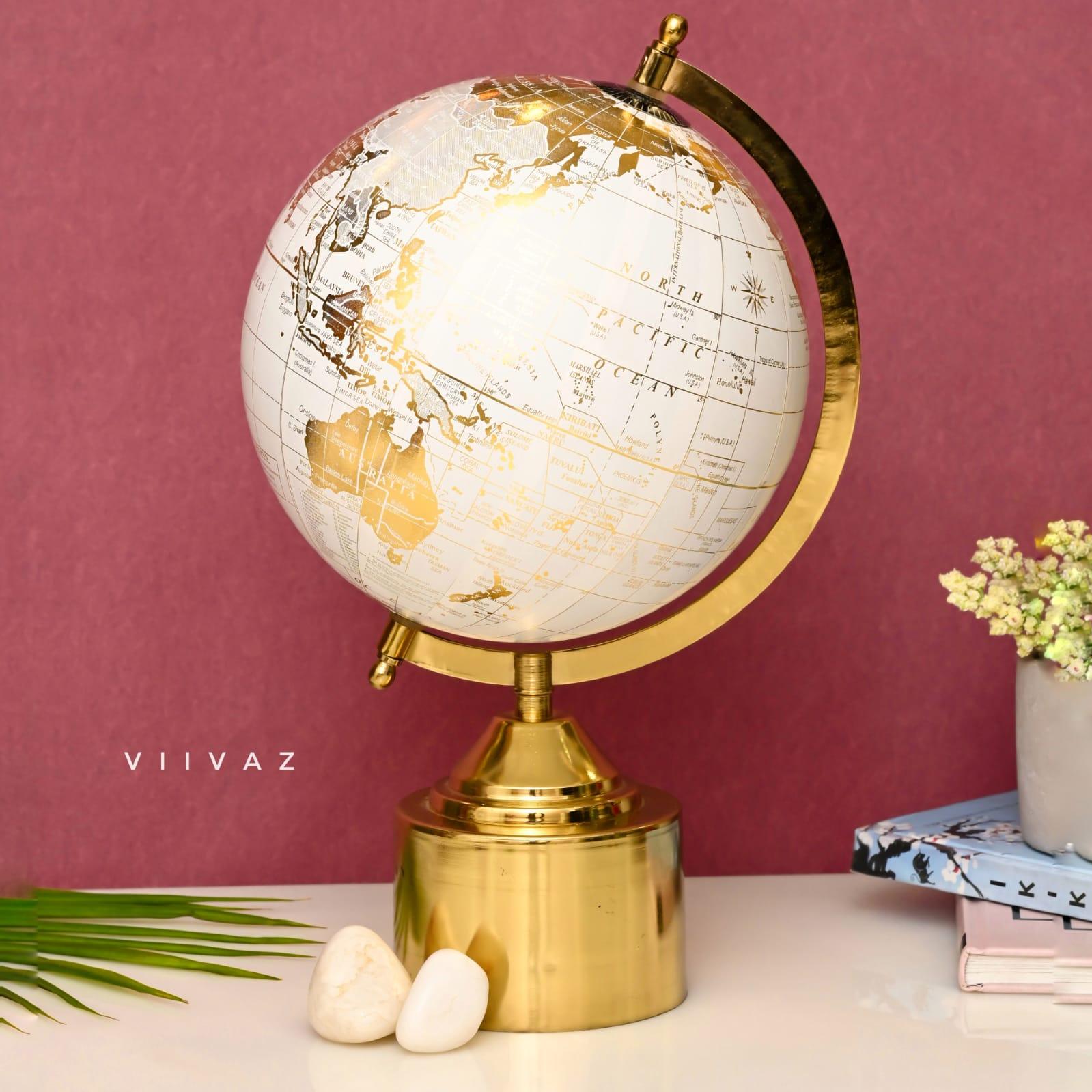Columbia Laminated White Globe